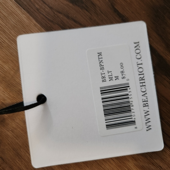 NWT Beach Riot Flowy Lightweight Beachy Tropical Floral Pants sz M - Picture 3 of 3